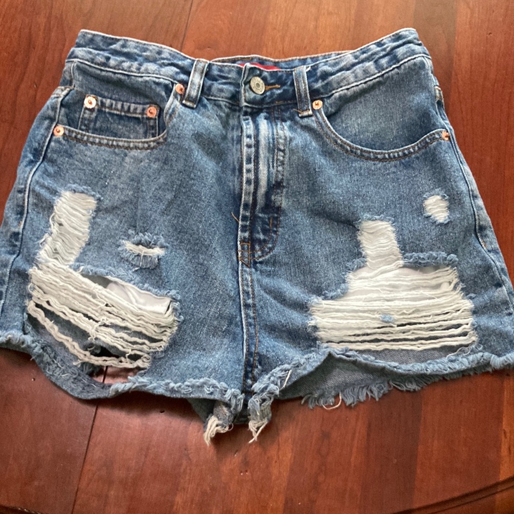 Jean shorts